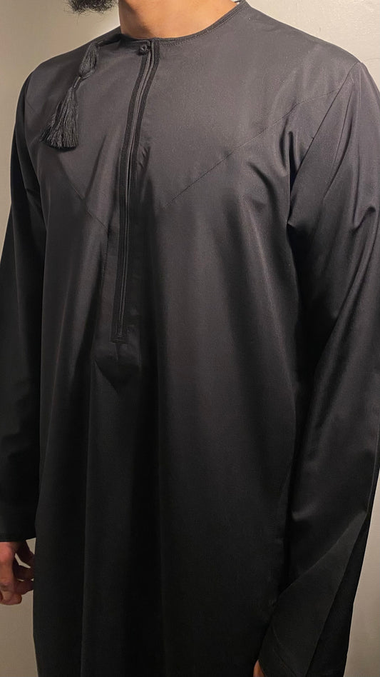 Royal Black Dishdasha