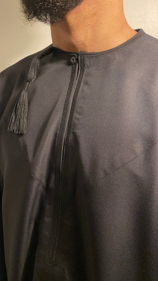 Royal Black Dishdasha