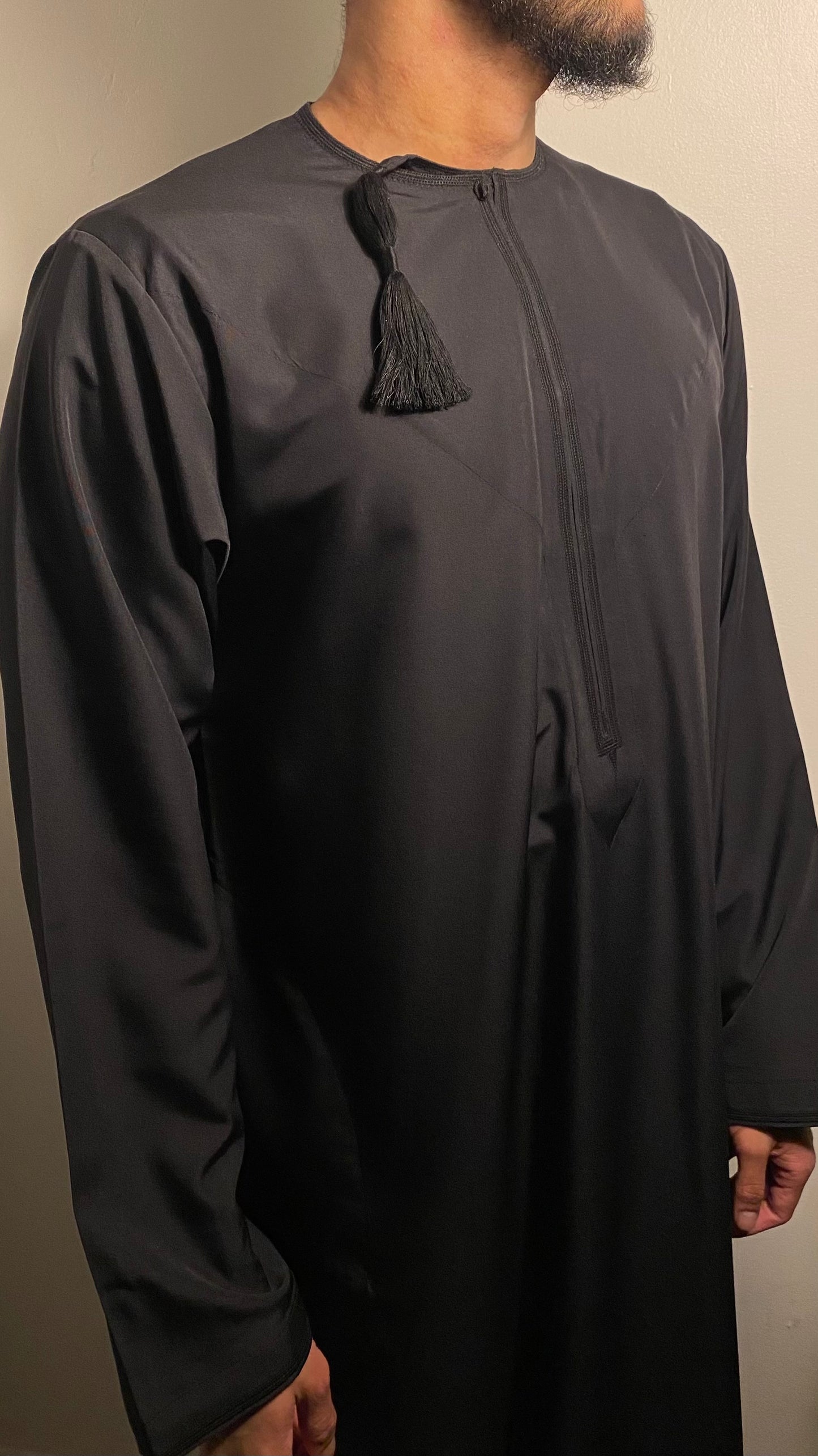 Royal Black Dishdasha