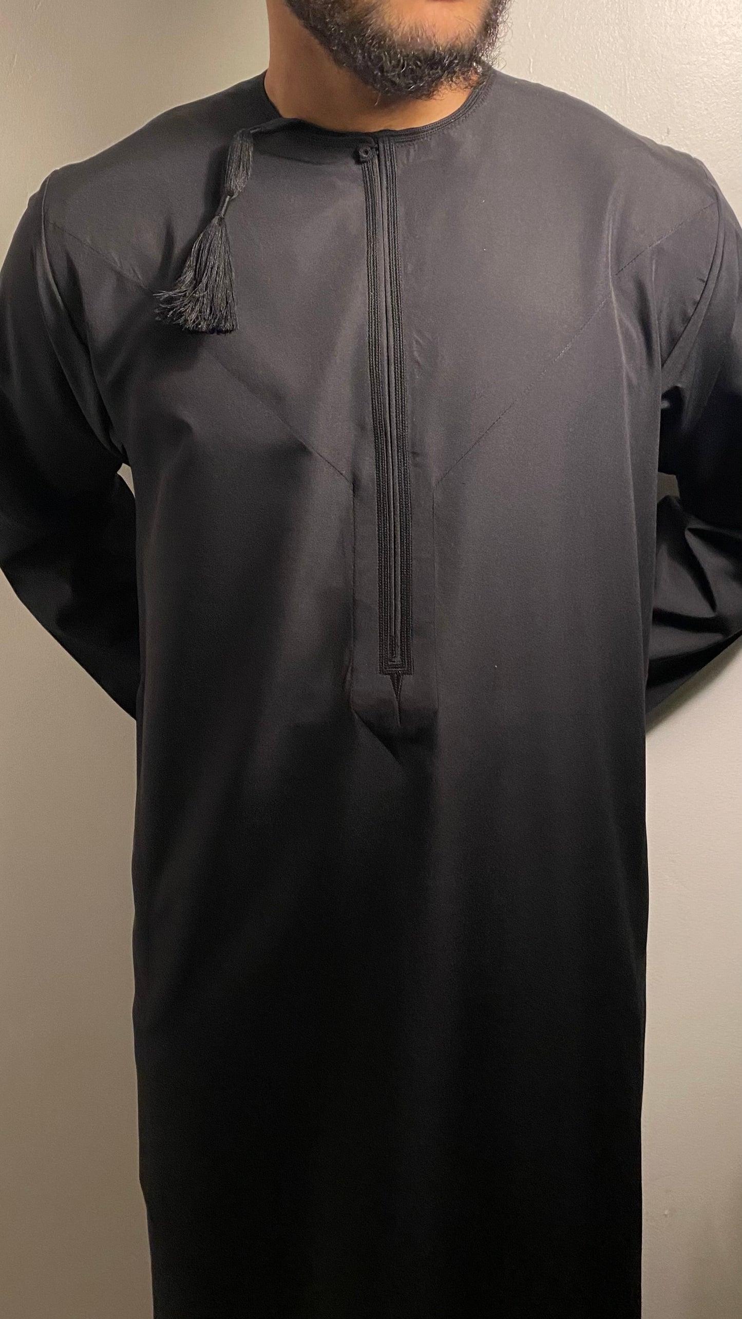 Royal Black Dishdasha