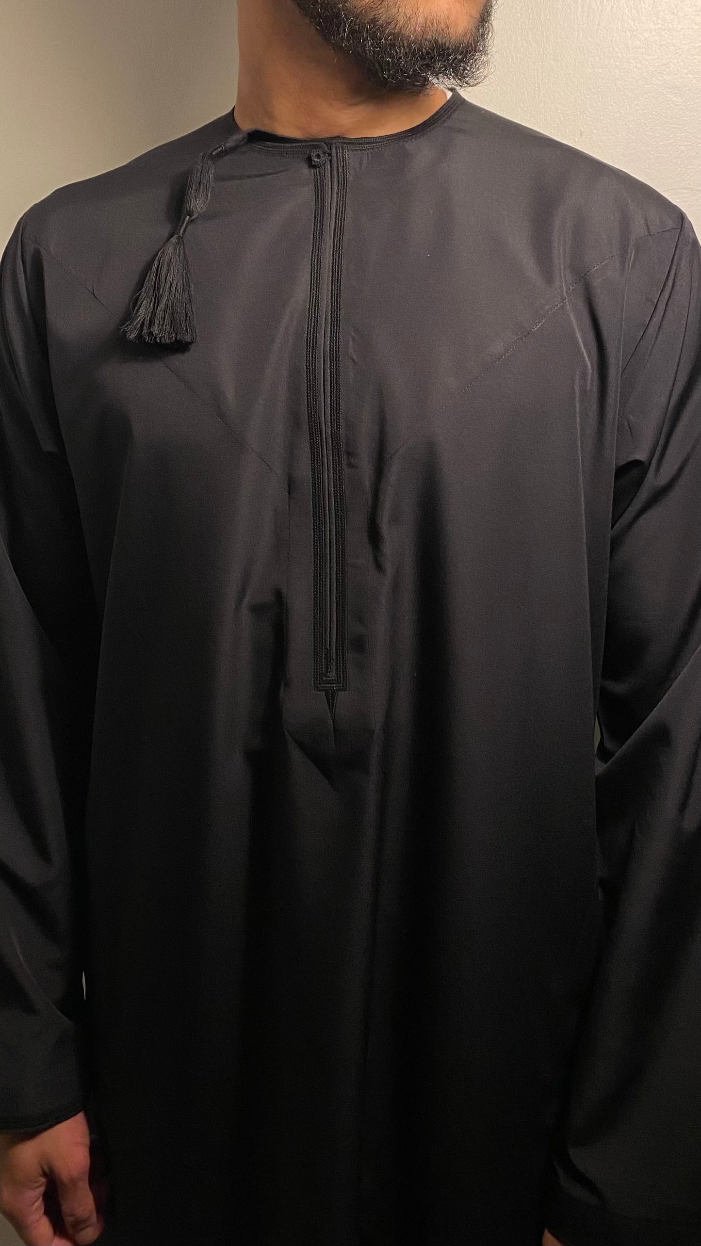 Royal Black Dishdasha